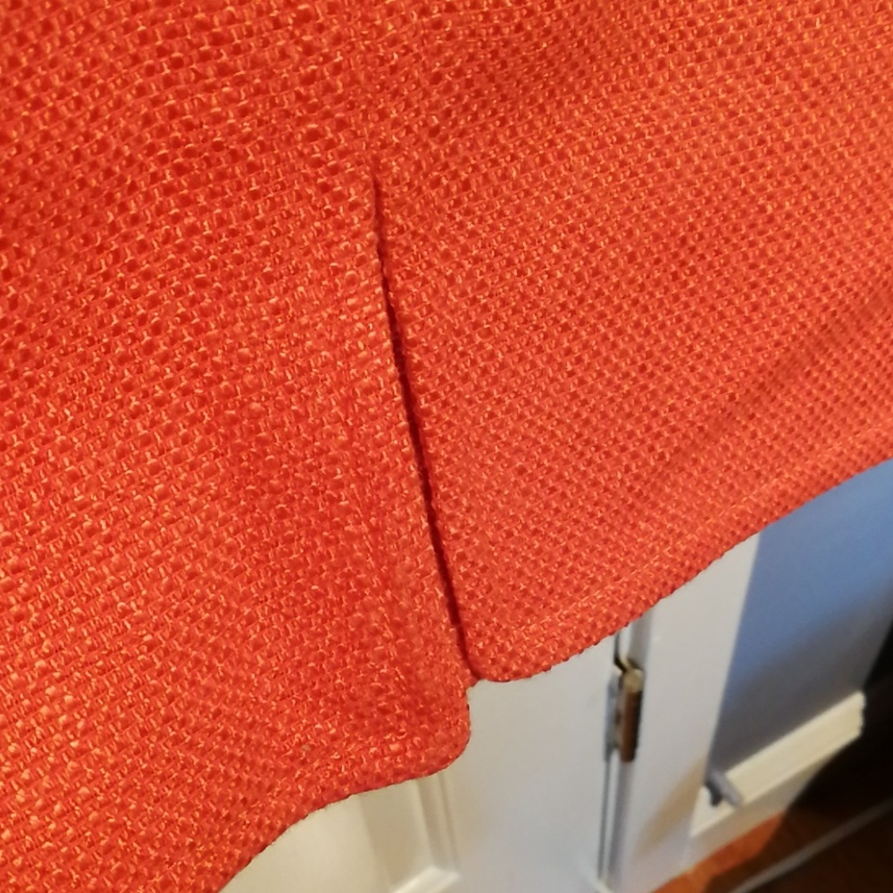 NWT Talbots orange sheath tweed dress size 2 - Picture 3 of 7